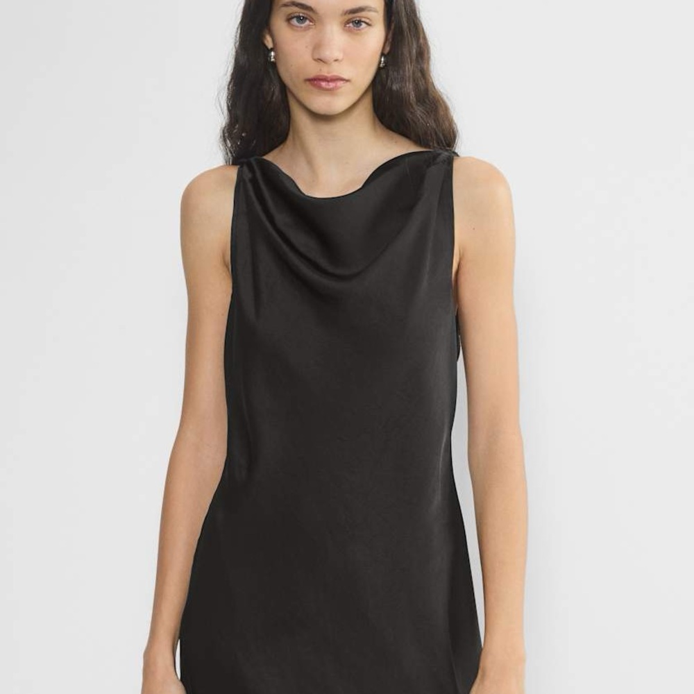 Wilfred Black Midi Dress